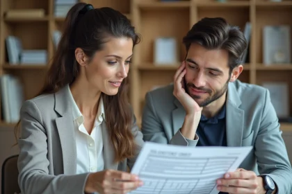 Educatrice sociale en discussion sur la grille de salaire