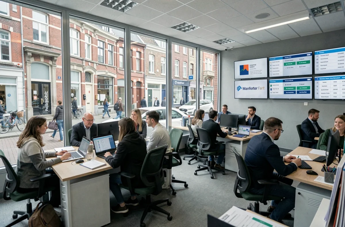 Agence Manpower à Lille avec recruteurs et candidats multi-secteurs en activité